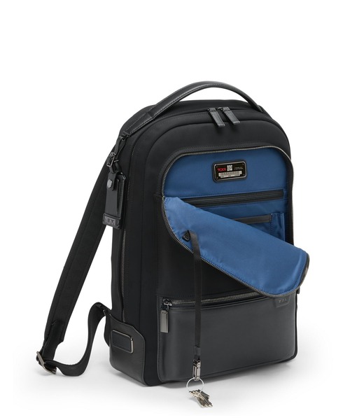 TUMI(トゥミ)の「HARRISON 「ブラッドナー」バックパック(A4/PC14インチまで対応)(バックパック/リュック・メンズ・ブラック・FREE)」の4枚目の写真