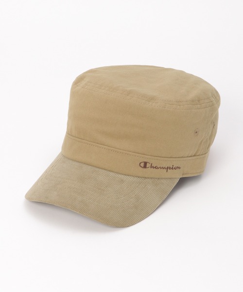 Champion(チャンピオン)の「Champion チャンピオン コンビワークキャップ(キャップ・メンズ・ブラック/ベージュ/チャコール・FREE)」の3枚目の写真