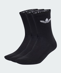 adidas | トレフォイル クッション クルーソックス 3足組 / アディダスオリジナルス adidas Originals(ソックス/靴下)
