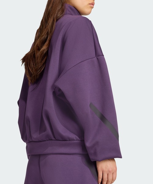 adidas(アディダス)の「adidas Z.N.E.トラックトップ / ジャージ / トラックジャケット / アディダス adidas(ジャージ・レディース・バイオレット・XX-LARGE/X-LARGE/MEDIUM/SMALL/LARGE)」の4枚目の写真