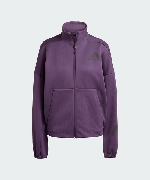 adidas(アディダス)の「adidas Z.N.E.トラックトップ / ジャージ / トラックジャケット / アディダス adidas(ジャージ・レディース・バイオレット・XX-LARGE/X-LARGE/MEDIUM/SMALL/LARGE)」の6枚目の写真