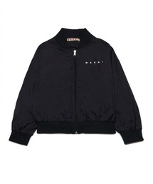 MARNI（マルニ）の「MARNI（マルニ）Kids & Junior ワンポイントブランドロゴジップアップブルゾンジャケット（ブルゾン）」