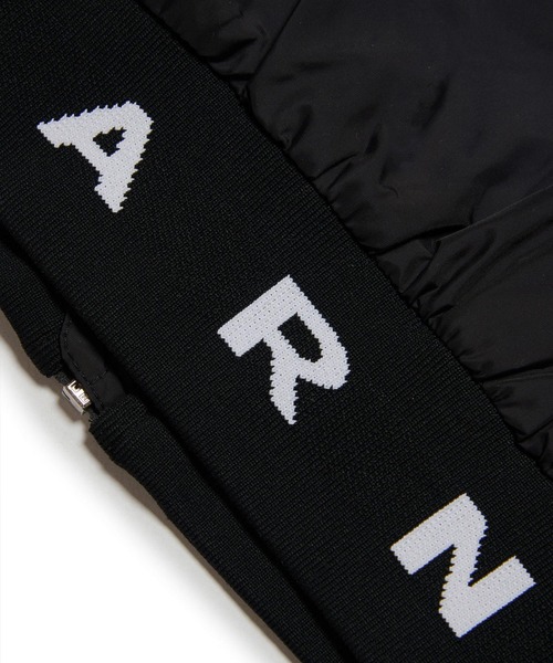 MARNI(マルニ)の「MARNI(マルニ)Kids & Junior ワンポイントブランドロゴジップアップブルゾンジャケット(ブルゾン・キッズ・ブラック/ダークグリーン・4Y/6Y/8Y/10Y)」の5枚目の写真