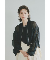 Clean sheer blouson  クリーンシアーブルゾン
