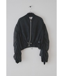 Muel Chic（ミュエルシック）の「Clean sheer blouson  クリーンシアーブルゾン（ブルゾン）」