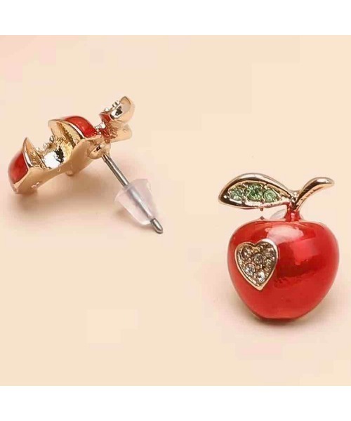 tone(トーン)の「【88eighty-eight】レッドアップルエレガントミニピアス【import】(MA)(ピアス(両耳用)・レディース・レッド・FREE)」の6枚目の写真