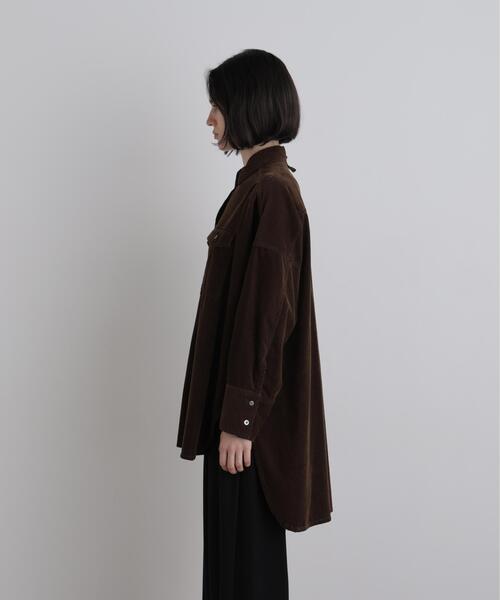 LE PHIL(ルフィル)の「◆コーデュロイブラウス(シャツ/ブラウス・レディース・ピンク/ブラウン/ブラック・F)」の10枚目の写真
