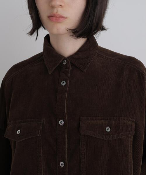 LE PHIL(ルフィル)の「◆コーデュロイブラウス(シャツ/ブラウス・レディース・ピンク/ブラウン/ブラック・F)」の12枚目の写真