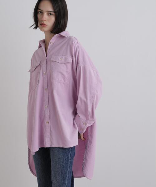 LE PHIL(ルフィル)の「◆コーデュロイブラウス(シャツ/ブラウス・レディース・ピンク/ブラウン/ブラック・F)」の21枚目の写真