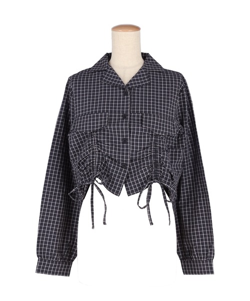 coca(coca)(コカ)の「ユース シャーリングシャツ(シャツ/ブラウス・レディース・ホワイト/ブラック・M/S/L)」の14枚目の写真