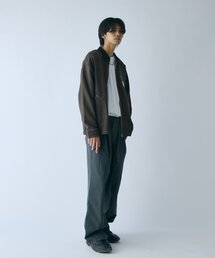 earthy（アーシー）の「デニムライクワークジャケット（ブルゾン）」