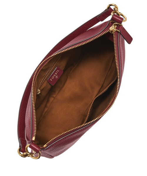 FOSSIL(フォッシル)の「フォッシル 斜めがけバッグ レディース レザー レッド ZB7716603(ショルダーバッグ・レディース・レッド・FREE)」の3枚目の写真