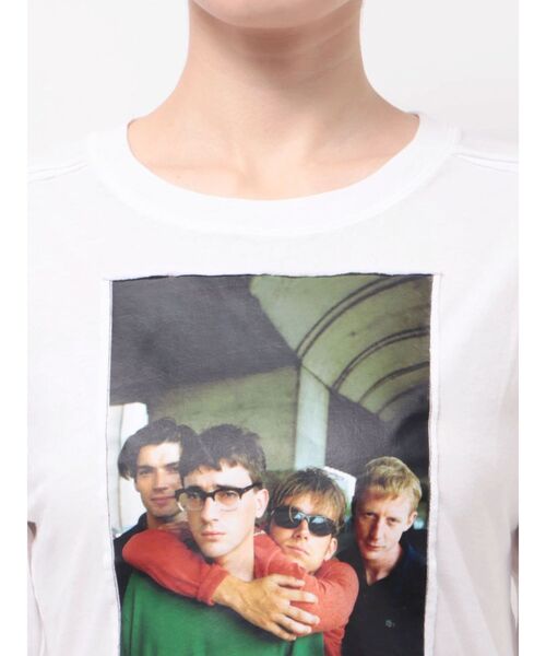 jouetie(ジュエティ)の「【KevinCummins×PosTokyo】シアーロングスリーブTシャツ(Tシャツ/カットソー・レディース・オフホワイト/ブラック・FREE)」の13枚目の写真