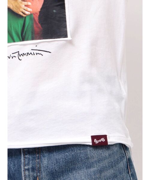 jouetie(ジュエティ)の「【KevinCummins×PosTokyo】シアーロングスリーブTシャツ(Tシャツ/カットソー・レディース・オフホワイト/ブラック・FREE)」の15枚目の写真