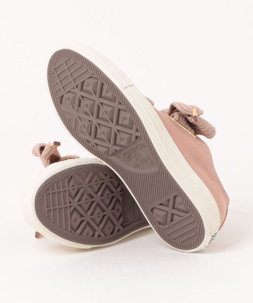 CONVERSE（コンバース）の「《CONVERSE》ALL STAR RIBBONLACE SLIP OX　オールスター　リボンレース　スリップ　ＯＸ（スニーカー・レディース・ブラウン系その他/グレー系その他・23.0cm/23.5cm/24.0cm/24.5cm）」の4枚目の写真