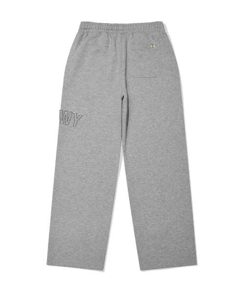 Wacky WiLLy(ワッキーウィリー)の「WKWY タイポ スウェットパンツ ブラック(スウェットパンツ・レディース・その他・SMALL/MEDIUM/LARGE/X-LARGE)」の3枚目の写真