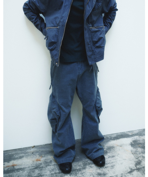 999HUMANITY（999ヒューマニティ）の「ヴィンテージカーゴパンツ（ネイビー）（その他パンツ・メンズ・その他・1(S)/2(M)/3(L)）」の2枚目の写真