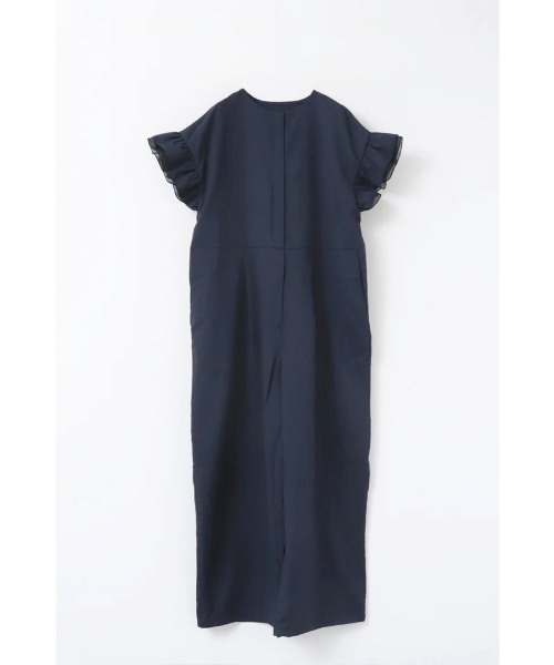 marjour(マージュール)の「FRILL SLEEVE JUMPSUIT(サロペット/オーバーオール・レディース・ブラック/ネイビー・M)」の8枚目の写真