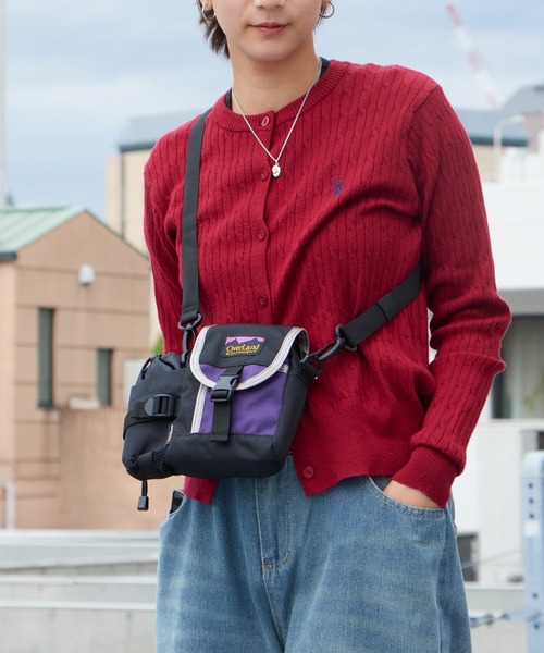 Overland(オーバーランド)の「BOTTLE SHOULDER BAG(ショルダーバッグ・メンズ・ブラック/パープル系その他/グレー系その他・FREE)」の16枚目の写真