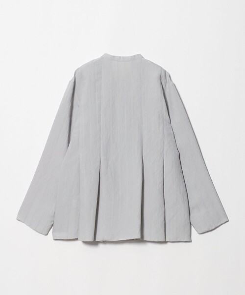 BEAUTY&YOUTH UNITED ARROWS(ビューティーアンドユースユナイテッドアローズ)の「レーヨンポリエステル タイ タックシャツ(シャツ/ブラウス・レディース・ライトグレー/オフホワイト/ブラック・FREE)」の11枚目の写真
