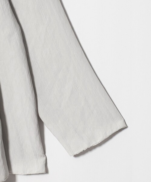 BEAUTY&YOUTH UNITED ARROWS(ビューティーアンドユースユナイテッドアローズ)の「レーヨンポリエステル タイ タックシャツ(シャツ/ブラウス・レディース・ライトグレー/オフホワイト/ブラック・FREE)」の13枚目の写真