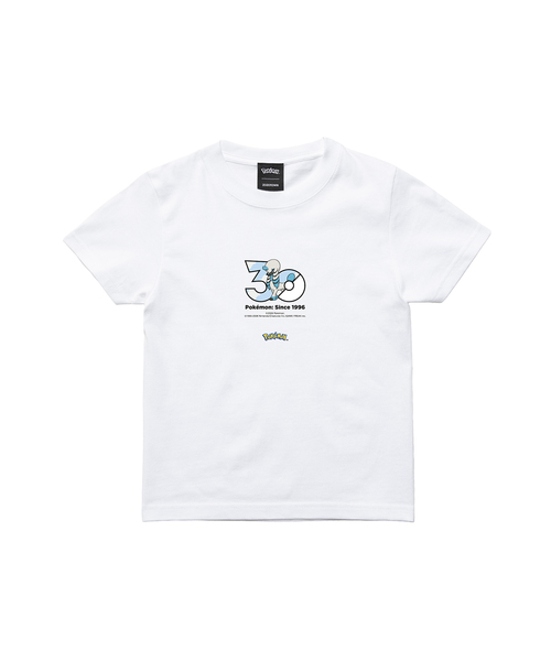 ZOZOSPOT(ゾゾスポット)の「Pokemon 30th Anniversary 1025 T-shirt 「トリミアン(クイーンカット)」(Tシャツ/カットソー・レディース・ホワイト・SMALL/MEDIUM/LARGE/X-LARGE/XX-LARGE/XXX-LARGE/100cm/110cm/120cm/130cm/140cm/150cm/160cm)」の2枚目の写真