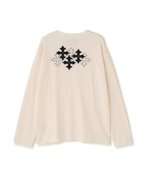 SUPPLIER(サプライヤー)の「SUPPLIER/サプライヤー/Multiple Cross Thermal Long Sleeve Tee(Tシャツ/カットソー・メンズ・ブラック/ホワイト系2・M/L/XL)」の10枚目の写真