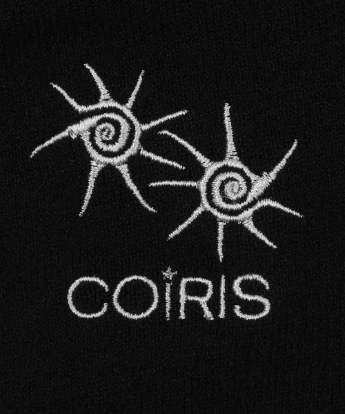 COIRIS(コイリス)の「◇COIRIS◇ブランド直輸入正規品/ルエノ ラウンドネック ボタンカーディガン RUENO R-NECK BUTTON CARDIGAN(カーディガン/ボレロ・レディース・グレー/ブラック・FREE)」の10枚目の写真