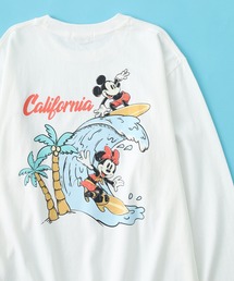 ミッキーマウス サーフ/プリントロンTEE