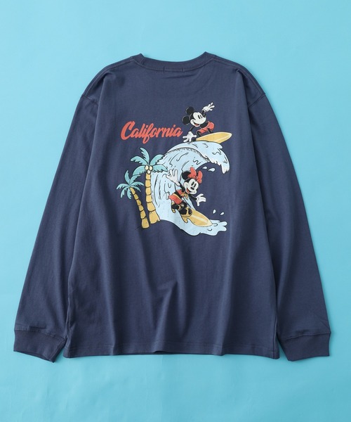 Disney(ディズニー)の「ミッキーマウス サーフ/プリントロンTEE(Tシャツ/カットソー・メンズ・ホワイト系1/ホワイト系2・M)」の21枚目の写真
