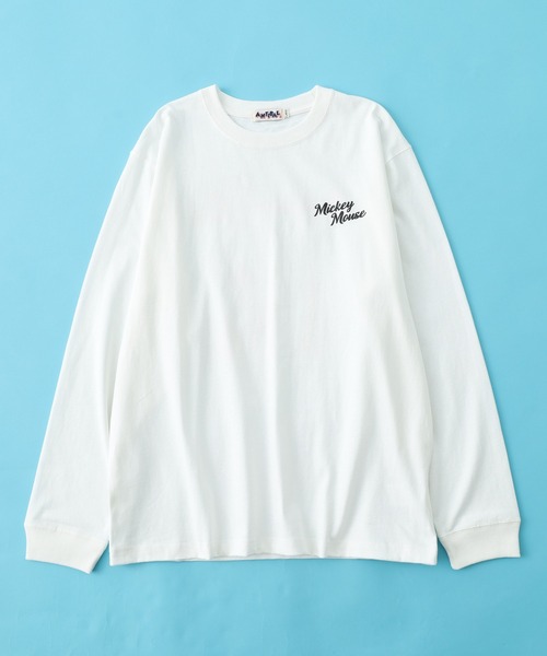 Disney(ディズニー)の「ミッキーマウス サーフ/プリントロンTEE(Tシャツ/カットソー・メンズ・ホワイト系1/ホワイト系2・M)」の22枚目の写真