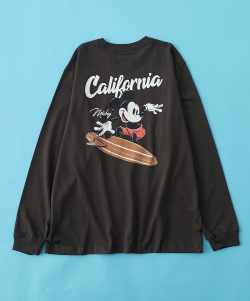 Disney(ディズニー)の「ミッキーマウス サーフ/プリントロンTEE(Tシャツ/カットソー・メンズ・ホワイト系1/ホワイト系2・M)」の15枚目の写真