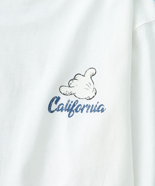 Disney(ディズニー)の「ミッキーマウス サーフ/プリントロンTEE(Tシャツ/カットソー・メンズ・ホワイト系1/ホワイト系2・M)」の17枚目の写真