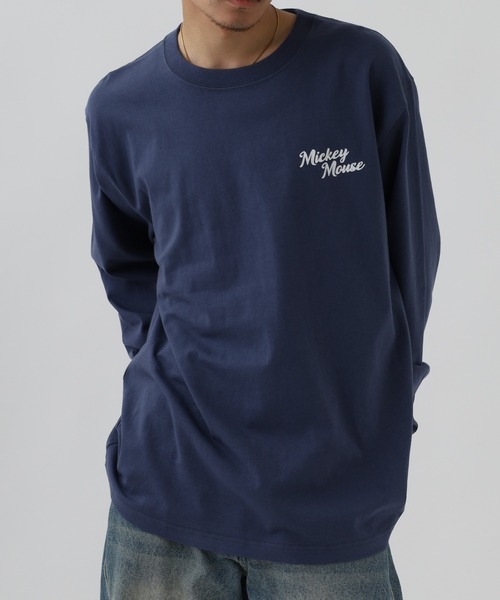 Disney(ディズニー)の「ミッキーマウス サーフ/プリントロンTEE(Tシャツ/カットソー・メンズ・ホワイト系1/ホワイト系2・M)」の10枚目の写真