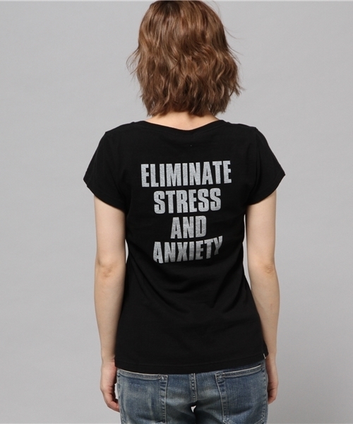 HYSTERIC GLAMOUR（ヒステリックグラマー）の「BEAR HEAD pt T-SH（Tシャツ/カットソー・レディース・ブラック・FREE）」の4枚目の写真