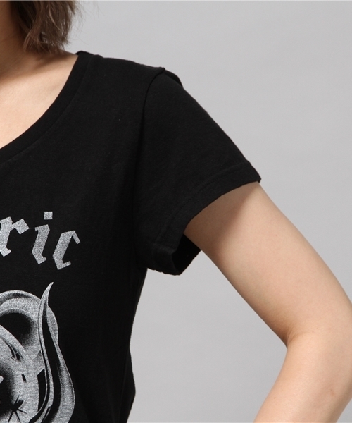 HYSTERIC GLAMOUR（ヒステリックグラマー）の「BEAR HEAD pt T-SH（Tシャツ/カットソー・レディース・ブラック・FREE）」の6枚目の写真