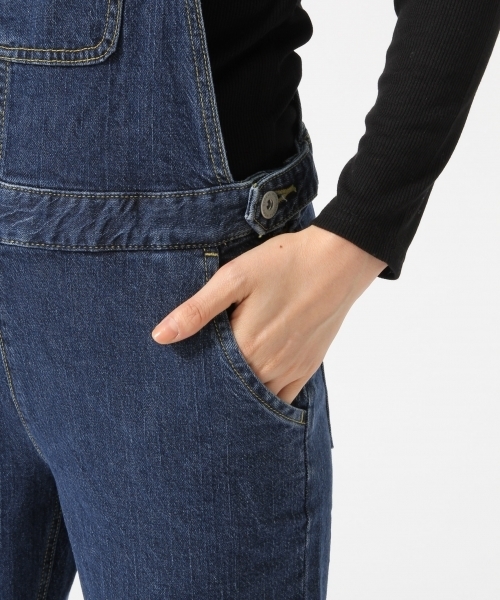 GLOBAL WORK（グローバルワーク）の「【一部店舗限定】CONE DENIM オーバーオール/727694（サロペット/オーバーオール・レディース・ネイビー・LARGE/MEDIUM/SMALL）」の9枚目の写真