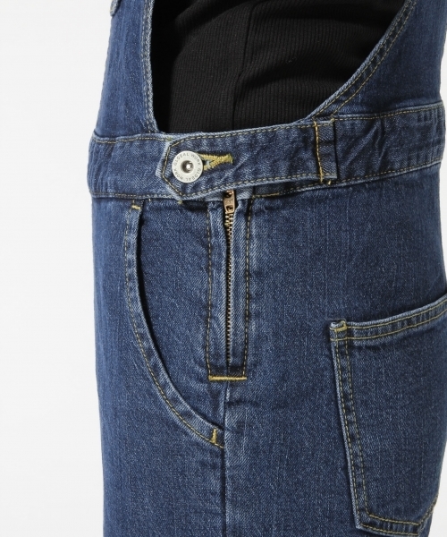 GLOBAL WORK（グローバルワーク）の「【一部店舗限定】CONE DENIM オーバーオール/727694（サロペット/オーバーオール・レディース・ネイビー・LARGE/MEDIUM/SMALL）」の10枚目の写真