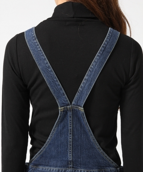 GLOBAL WORK（グローバルワーク）の「【一部店舗限定】CONE DENIM オーバーオール/727694（サロペット/オーバーオール・レディース・ネイビー・LARGE/MEDIUM/SMALL）」の12枚目の写真