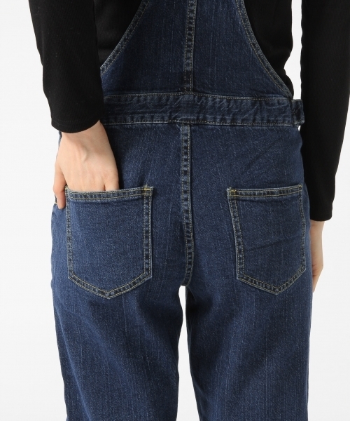 GLOBAL WORK（グローバルワーク）の「【一部店舗限定】CONE DENIM オーバーオール/727694（サロペット/オーバーオール・レディース・ネイビー・LARGE/MEDIUM/SMALL）」の13枚目の写真