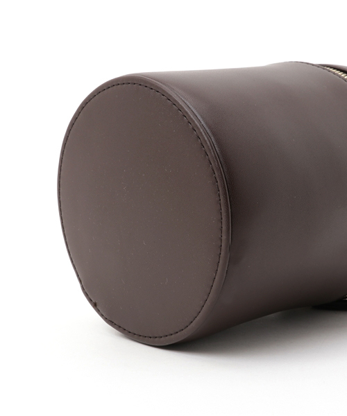 merlot plus(メルロープリュス)の「ウッドボールバニティー2wayショルダーバッグ2178(ハンドバッグ・レディース・ブラック/ブルーグリーン/ライトグレー/ブラウン/ベージュ/アイボリー/グレー・FREE)」の10枚目の写真