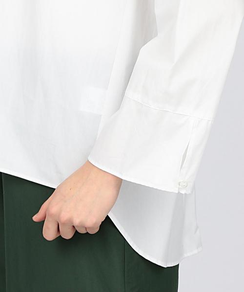 EN ROUTE(アンルート)の「BRISEMY(ブライズミー) BACK LACE-UP BLOUSE(シャツ/ブラウス・レディース・ホワイト/ブラック・FREE)」の8枚目の写真