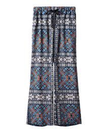 ASTRAET | ASTRAET（アストラット）ジオメトリック ワイドパンツ(その他パンツ)