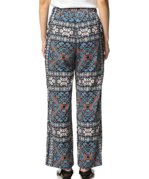 ASTRAET(アストラット)の「ASTRAET(アストラット)ジオメトリック ワイドパンツ(その他パンツ・レディース・ネイビー・0/1/00)」の4枚目の写真