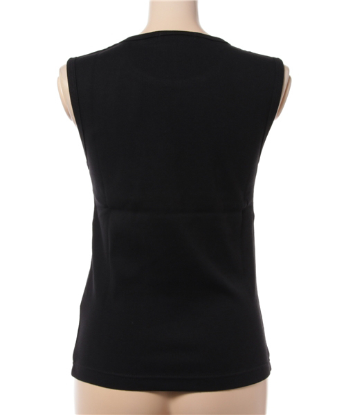 MOUSSY（マウジー）の「SLEEVELESS BASIC TOP（タンクトップ・レディース・オフホワイト/ライトブラウン/ブラック・FREE）」の4枚目の写真