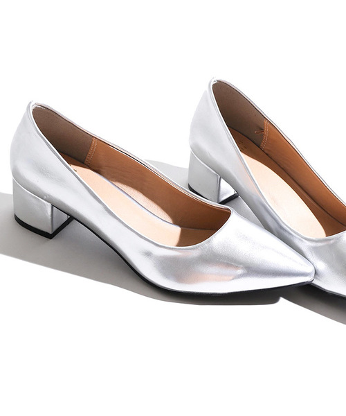 WEGO(ウィゴー)の「WEGO/ポインテッドパンプス(パンプス・レディース・シルバー/ブラック/その他1/その他2/レッド・MEDIUM/LARGE/SMALL/X-LARGE)」の10枚目の写真