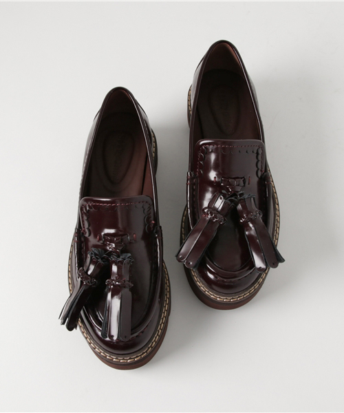 See By Chloé Chloe ブラウン ローファー 厚底 See By Chloé Chloe ブラウン ローファー 厚底
