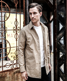 MR.OLIVE | C/N LIGHT WEATHER / PATCH POCKET SHIRT JACKET(シャツ/ブラウス)