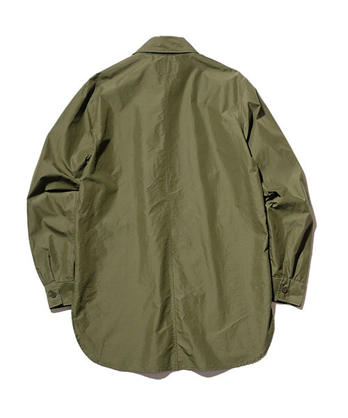 MR.OLIVE（ミスターオリーブ）の「C/N LIGHT WEATHER / PATCH POCKET SHIRT JACKET（シャツ/ブラウス・メンズ・アーミー/ベージュ/ネイビー・LARGE/MEDIUM/SMALL）」の6枚目の写真