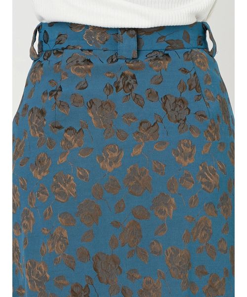 EMODA（エモダ）の「ジャガードミニスカート（スカート・レディース・ブラック/ブラウン・SMALL/MEDIUM）」の7枚目の写真